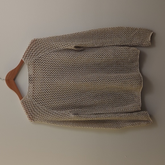 LOFT Women's Knitted Cream Sweater - Picture 5 of 5